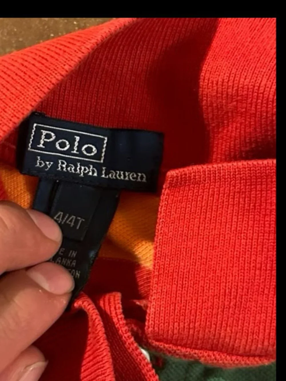 This Polo by Ralph Lauren boys' polo shirt Size 4T